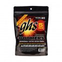 GHS Corporation / GBXL5 PACK/Комплект из 5 упак. струн для электрогитары; ник.сталь; (9-11-16-24-32-42); Boomers/GHS