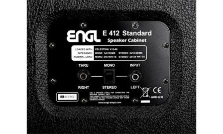 ENGL / E412SGB Standard/кабинет 4x12&quot; 120 Вт прямой горизонтальный 8 Ом