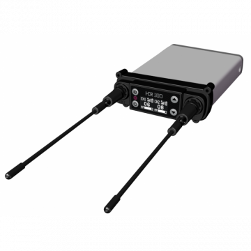 HCR-30D / Двухканальный накамерный приемник ENG, Output interface: Panasonic + Sony / RELACART
