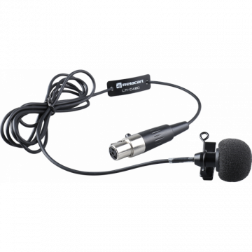 LM-C480 / петличный кардиоидный конденсаторный микрофон, частотная хар-ка: 60Гц-12кГц / RELACART