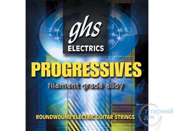 GHS Corporation / PRM/Струны для электрогитары -никель, роликовая обмотка; (11-15-18-26-36-50); Nickel Rockers/GHS