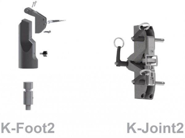 K-FOOT2 / Aдаптер для установки АС Kobra или Python на сабвуферы KMT / K-ARRAY