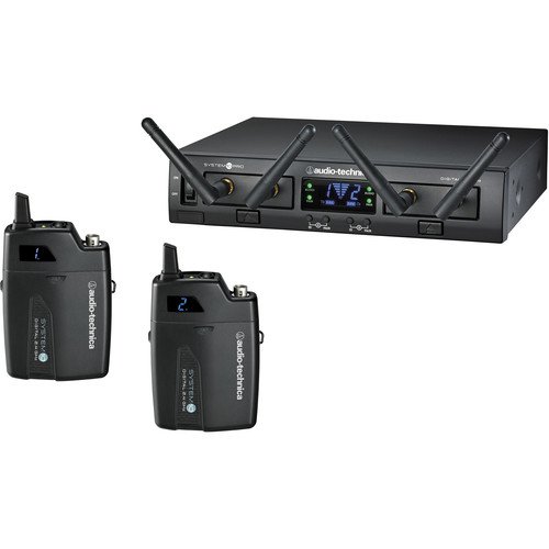 AUDIO-TECHNICA / ATW1311/радиосистема, 8 каналов 2.4 MHz с двумя поясными передатчиками