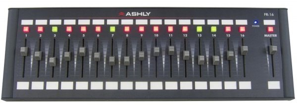 ASHLY / FR-16 / Дистанционная панель, 17 фейдеров, 17 кнопок