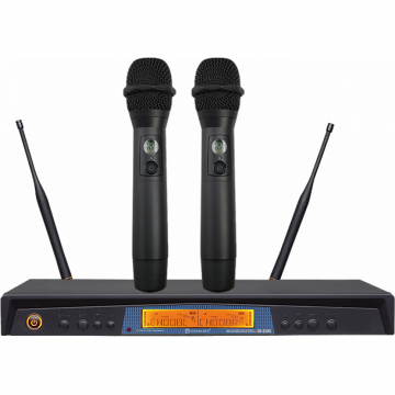 ER-6100MH / 2-х канальный приемник ER-6100 + два ручных микрофона-передатчика EH-6200 / RELACART