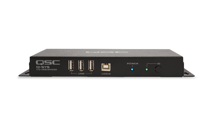 I/O USB Bridge / Q-SYS PoE устройство для подключения периферийных AV-приборов к системе Q-SYS / QSC