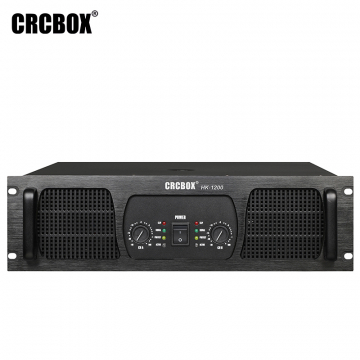 CRCBOX / HK-1200 / Усилитель мощности, 2 х 1300 Вт / 8Ω, 2 x 2000 Вт / / 4Ω, мост: 4050 Вт / 8Ω