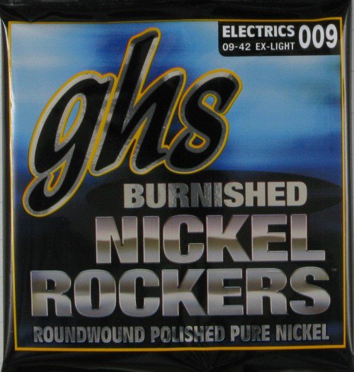 GHS Corporation / BNR-XL/Струны для электрогитары; никель; кругл.обмотка; (9-11-16-24-32-42); Burnished Nickel/GHS