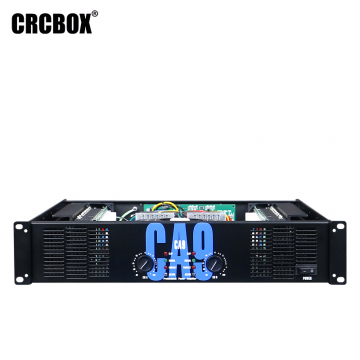 CA9 / Усилитель мощности, 2 х 600 Вт / 8Ω, 2 x 1150 Вт / / 4Ω, 2U / CRCBOX