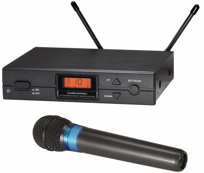 AUDIO-TECHNICA / ATW2120b/Ручная радиосистема, 10 каналов UHF с ручным динамическим микрофоном