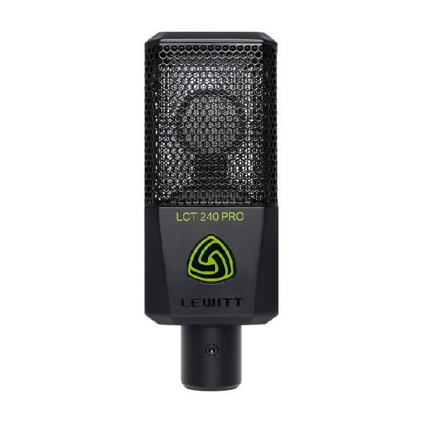 LCT240PRO BLACK VP/студийный кардиоидый микрофон с большой диафрагмой + подвес "паук"//LEWITT