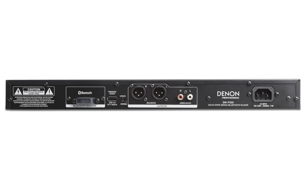 DENON / DN-F350 / Медиапроигрыватель SD/SDHC, USB/HDD, 3.5мм и Bluetooth