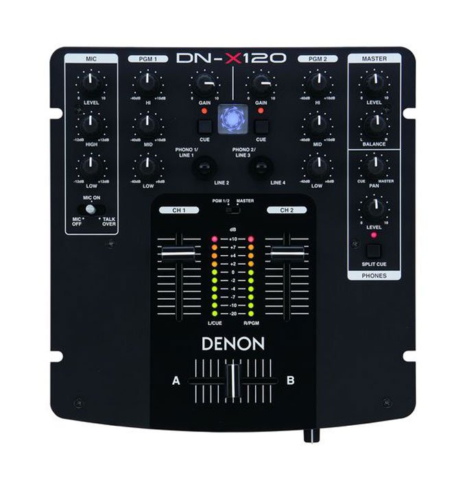 DENON / DN-X120E2 / 2-канальный DJ-микшер