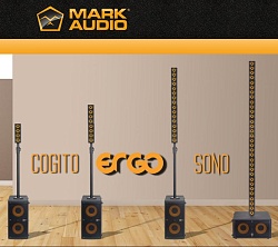MARK AUDIO -  AUDIO CHAIN System 2 и ERGO System 4 - новые активные акустические системы поступили на склад
